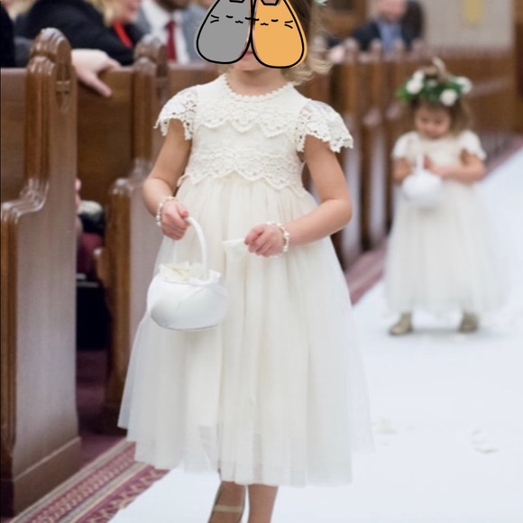 BHLDN MAELIROSE flower girl special occasion dress - Picture 7 of 8